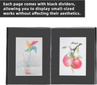 Large 18x24 Art Portfolio Heavy Duty Binder With Plastic Sleeves Portfolio Folde