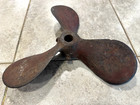Early 1900s 2-blade   3-blade Boat Propeller 12in Nautical Marine
