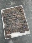 6 Line Post Oldstyle Italic Antique American Wood Type Font Letterpress