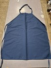 Nwt New Navy Blue Bib Apron With Pencil Pocket - One Size Fits All