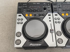 Pioneer Dj Cdj-400 Pair Digital Cd Mp3 Usb Player Dj Turntable Set Of 2 Tested