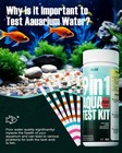 9in1 Aquarium Test Strips 100pcs Fish Tank Water Kit Fresh   Saltwater Accurate