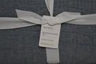 Pottery Barn Belgian Flax Linen Handcrafted Quilt  Twin twinxl  Chambray Nwt
