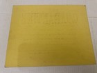 Vintage Cerebrospinal Meningitis Quarantine State Board Of Health Cardboard Sign