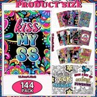 Liliful 144 Pcs Coloring Book Bulk For Adult Diy Art Stress Relief Drawing Book