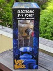 Lost In Space 11  Golden B-9 Electronic Robot W Lights   Sounds New In Box Works