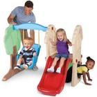 Hide And Seek Climber And Swing Kids Slide Backyard Play Set Outdoor Activity Us