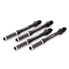 Cuesoul Ak7 Very Slim Dart Shaft For Steel Tip Dart And Soft Tip Darts-black