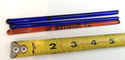 Lot 3 1930 s Advertising Glass Swizzle Sticks Stirrers Old Heidelberg Miami  Fl