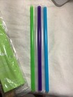 Tervis Set Osf 5 Straws 10    Each  Purple  Green blue  2- Clear
