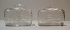 Antique Vintage Glass Radio Coin Bank Smash Bank 1940s Lot Of 2