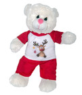 New Reindeer Pj s Outfit For Stuffed Toys  Fits Most 14-18 Inch Bears   Plush