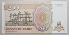 Zaire 200 N  Zaires 1994 Unc  Printer G   D
