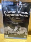 Add 1 Comic Book Top Loaders For 1 Comic - Hard Sleeves Holder For 1 Comic
