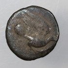Sicyon Ar Obol Ancient Greece Coin 350-320 Bc - Toned