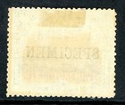 Gandalf - British 1901 Qv North Borneo 18   Green Sg  137 Specimen Mint T337