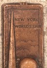 1939 New York World s Fair Syroco Wood Trylon Perisphere Antique Collectible