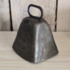 Antique Primitive Metal Cow Bell Farmhouse Decor Rustic Livestock Bell