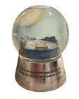 Dept 56 Serenity Spheres Snow Globe Liz Ross Day On A Lake rain Vintage 2002