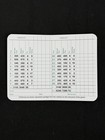 Justin Thomas Signed Autographed Masters Scorecard Pga Tour Golf Auto