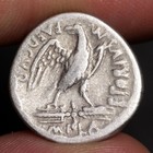 Roman Goddess Denarius 67bc Ancient Rome Republic Silver Coin Cestianus Eagle