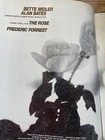 The Rose Souvenir Program 1979 Movie Program