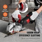 Uimoso 5  Wall Chaser Slotting Machine 4000w Wall Groove Cutting Concrete Saw