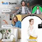 Emart Photography Reflector Holder  Photo Video Studio 5 8  Heavy Duty Metal Cla