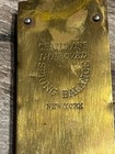Chatillon Antique Brass Hanging Spring Balance Scale