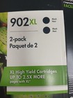 Genuine Hp 902xl 2-pack Black Ink Cartridges Warranty Expired 12 2018 New sealed