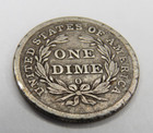 1839 O Seated Liberty Dime Fine  90  Silver 10 Cent Us Coin - Sharp Detail