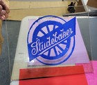 Original Studebaker Dealer Advertising Sign 15  X 12 1 4  Old Car Garage Rat Rod