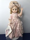 13    Madame Alexander Doll Vintage    madame Doll    1967 Blonde Orig  Pink Dress  d