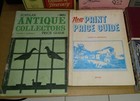 Lot Of 7 Antique Books Antiquing Collectibles Art Print  Curios Price Guides Etc
