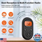 Am Fm Portable Radio personal Pocket Radio Rechargeable With Best Reception l
