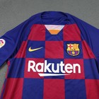 Fc Barcelona Jersey Mens Medium Blue Red Home La Liga Soccer Nike Dri Fit
