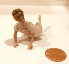 Dollhouse Miniature 1 2  Scale  1 24  Porcelain Lady Doll