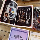 Vtg Beading Pattern Book Lot Jewelry Necklaces Earrings Ethnic Beads Diy Crafts