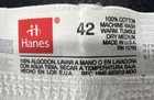 Lot Of 6 Hanes Vintage White Brief Underwear Size 42 Nwot 90   s
