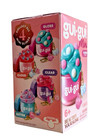 Gui-gui Mini Slime Jar Keychain Gloss Pack
