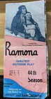 Ramona Pageant California Outdoor Play Hemet Ca Advertising Handbill 1971