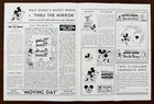 Mickey Mouse Thru The Mirror Campaign Folder May  1936 United Artists Very Rare