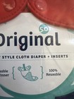 Bumgenius One-size Cloth Diaper 5 0 Original Pocket Cloth Diaper   Inserts Red