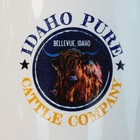 Idaho Pure Cattle Company Bellevue  Id    16oz Coffee Tea Mug Cup     Free Shipping 