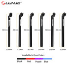 Mtb Bike Seatpost 25 4 27 2 28 6 30 9 31 6x400mm Aluminum Alloy Bicycle