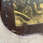 Ww1 Verdun 1916 Trench Art Plaque     French Poilus Photo     Antique War Relic