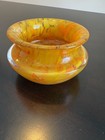 Czech Bohemian Deco Cased Art Glass Bowl