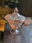 Lot Of Vintage Pink Depression Glass-different Patterns