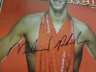 Michael Phelps Signed Sports Illustrated 8 25 08 Beckett Auto Olympics Swimming 