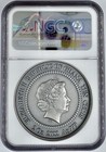 2022 David   Goliath 2 Oz Silver Coin Republic Of Ghana Ngc Ms 70 Fr 500 Mintage